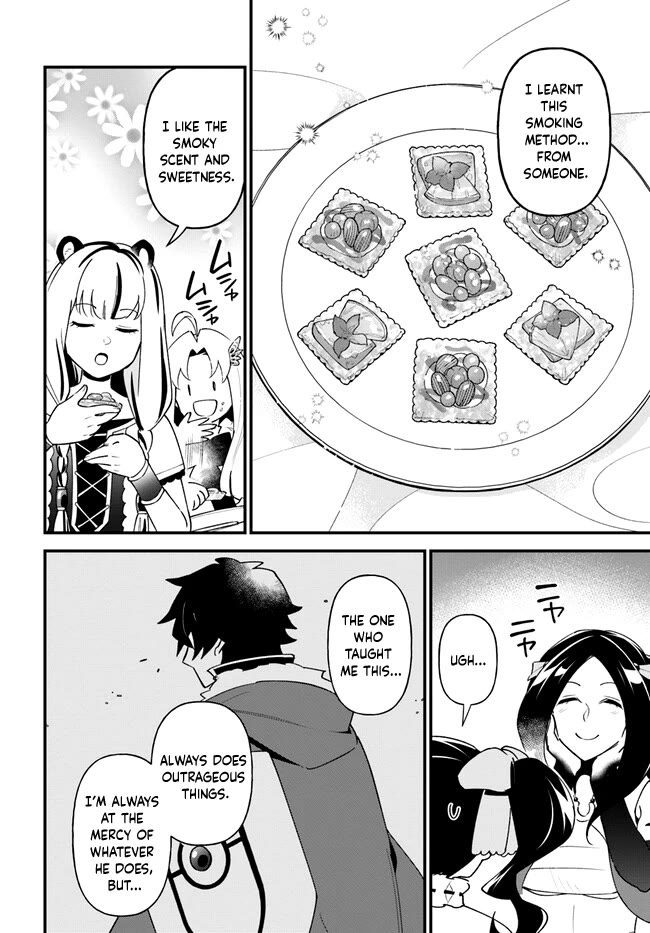 Tate no Yuusha no Oshi Nagaki Chapter 42 page 12 - Chapter 42: Girls Meeting Fruits Sandwich