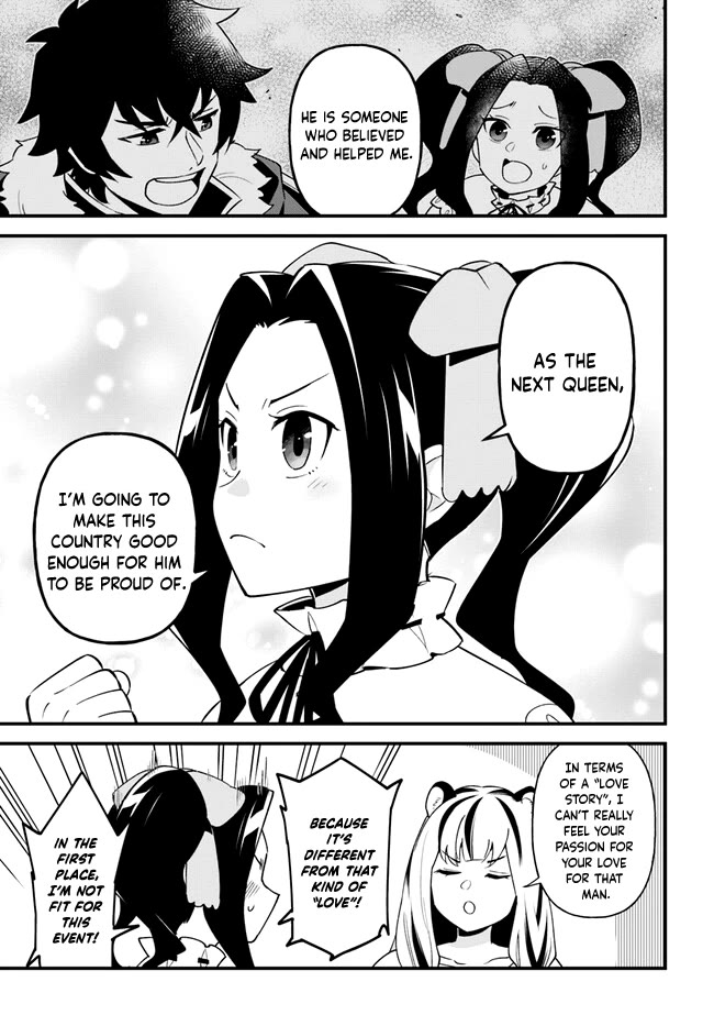 Tate no Yuusha no Oshi Nagaki Chapter 42 page 13 - Chapter 42: Girls Meeting Fruits Sandwich