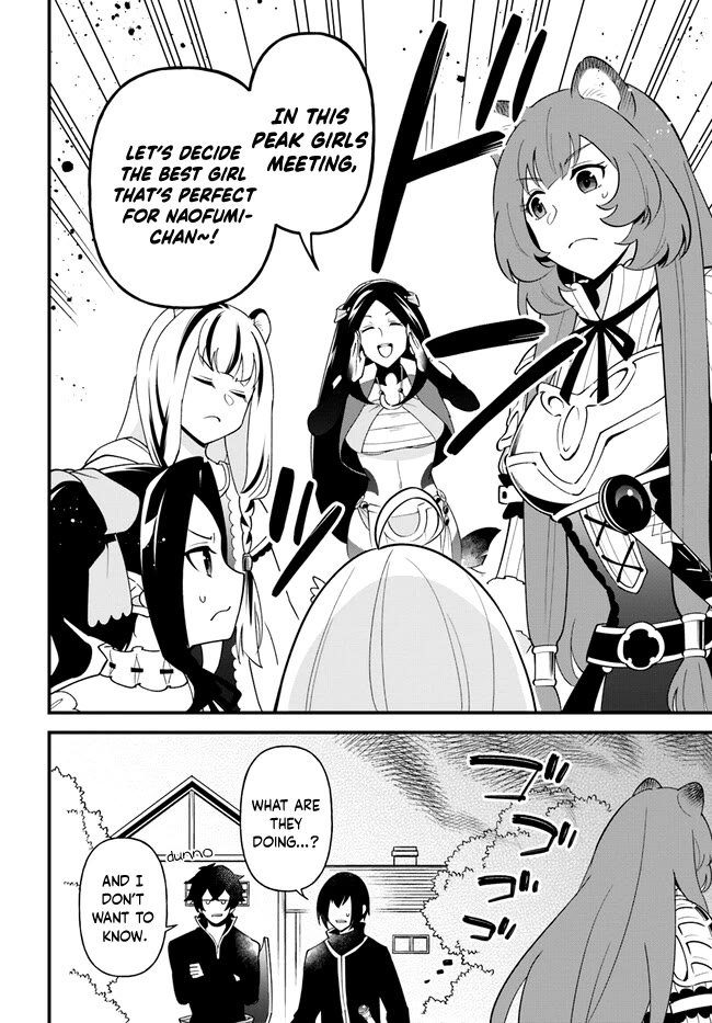 Tate no Yuusha no Oshi Nagaki Chapter 42 page 2 - Chapter 42: Girls Meeting Fruits Sandwich