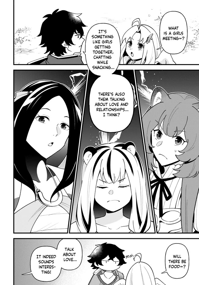 Tate no Yuusha no Oshi Nagaki Chapter 42 page 6 - Chapter 42: Girls Meeting Fruits Sandwich