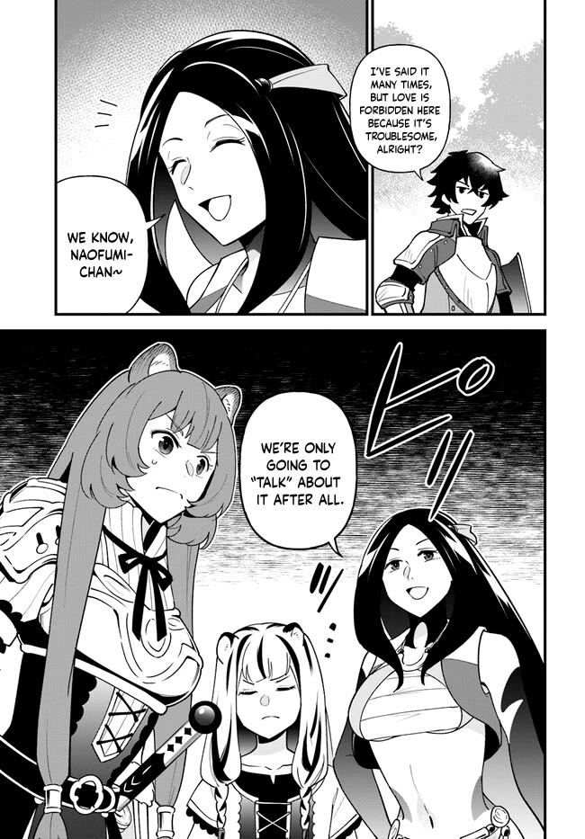 Tate no Yuusha no Oshi Nagaki Chapter 42 page 7 - Chapter 42: Girls Meeting Fruits Sandwich
