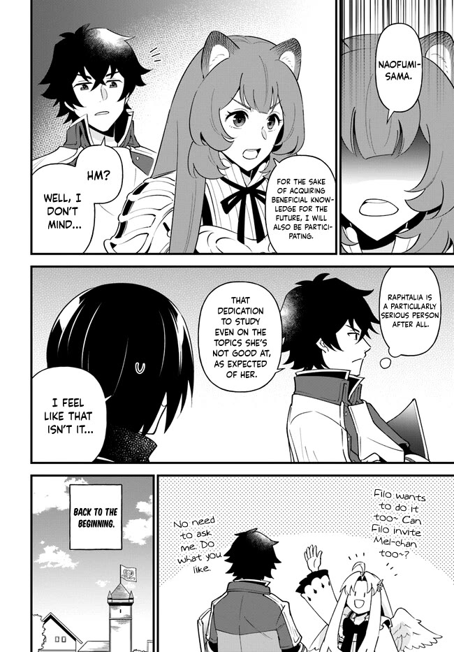 Tate no Yuusha no Oshi Nagaki Chapter 42 page 8 - Chapter 42: Girls Meeting Fruits Sandwich