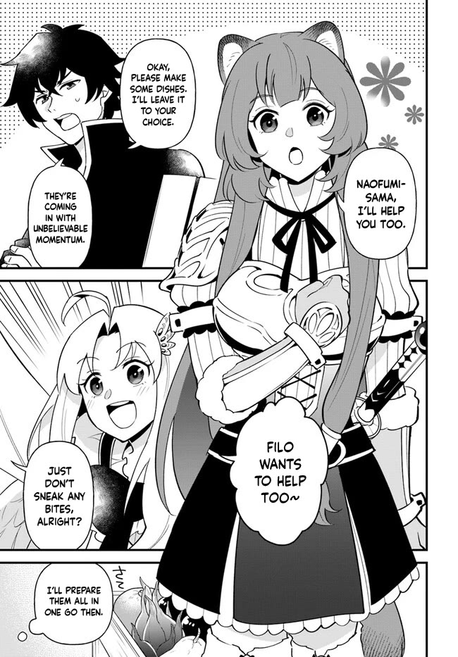 Tate no Yuusha no Oshi Nagaki Chapter 43 page 8 - Chapter 43: Omurice [END]