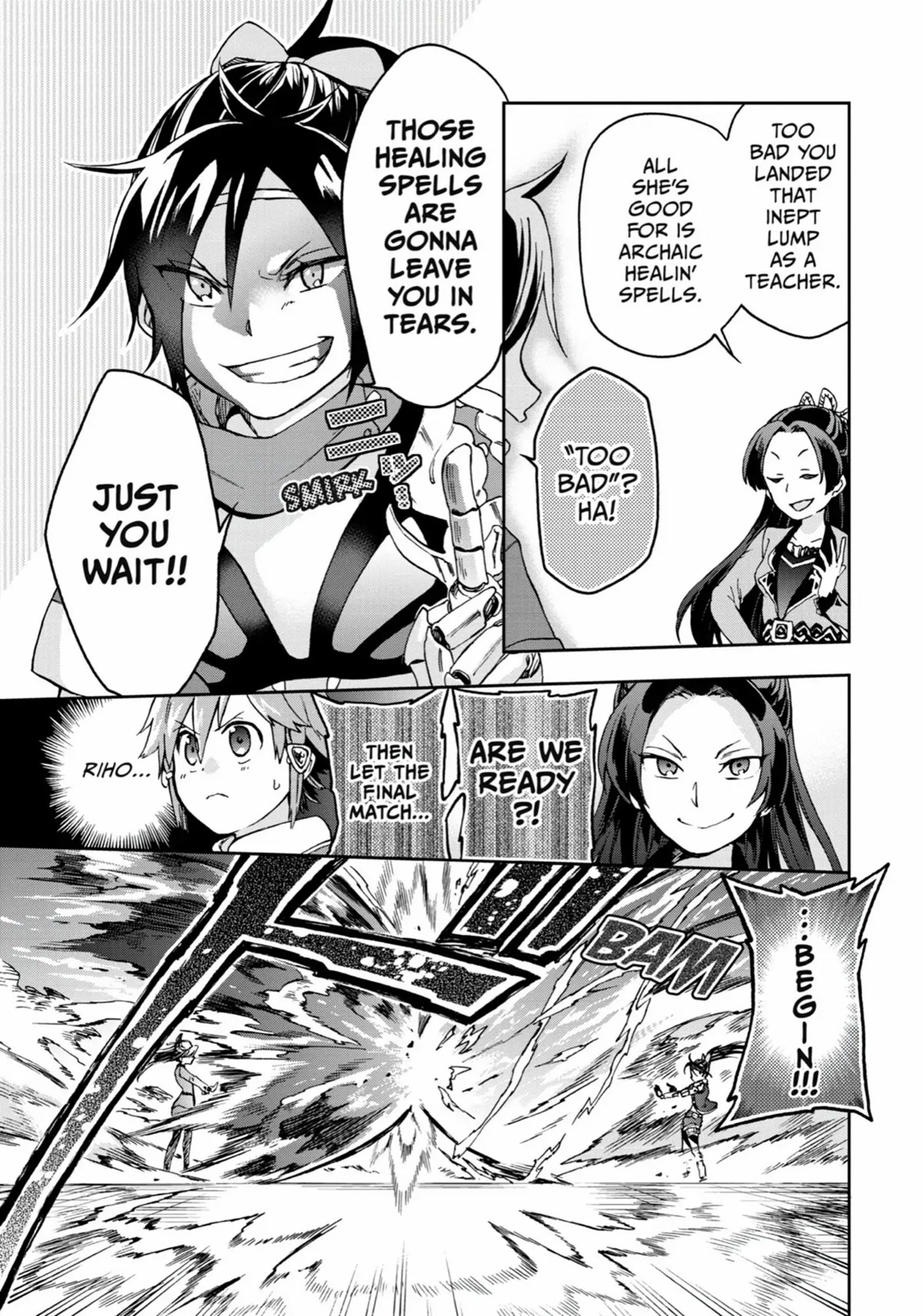 Tatoeba Last Dungeon Mae no Mura no Shounen ga Joban no Machi de Kurasu Youna Monogatari Chapter 15 page 16 - Chapter 15: A Bout Where Boulders Heavy Enough to Crush a Man Are Treated Like Paper Lanterns