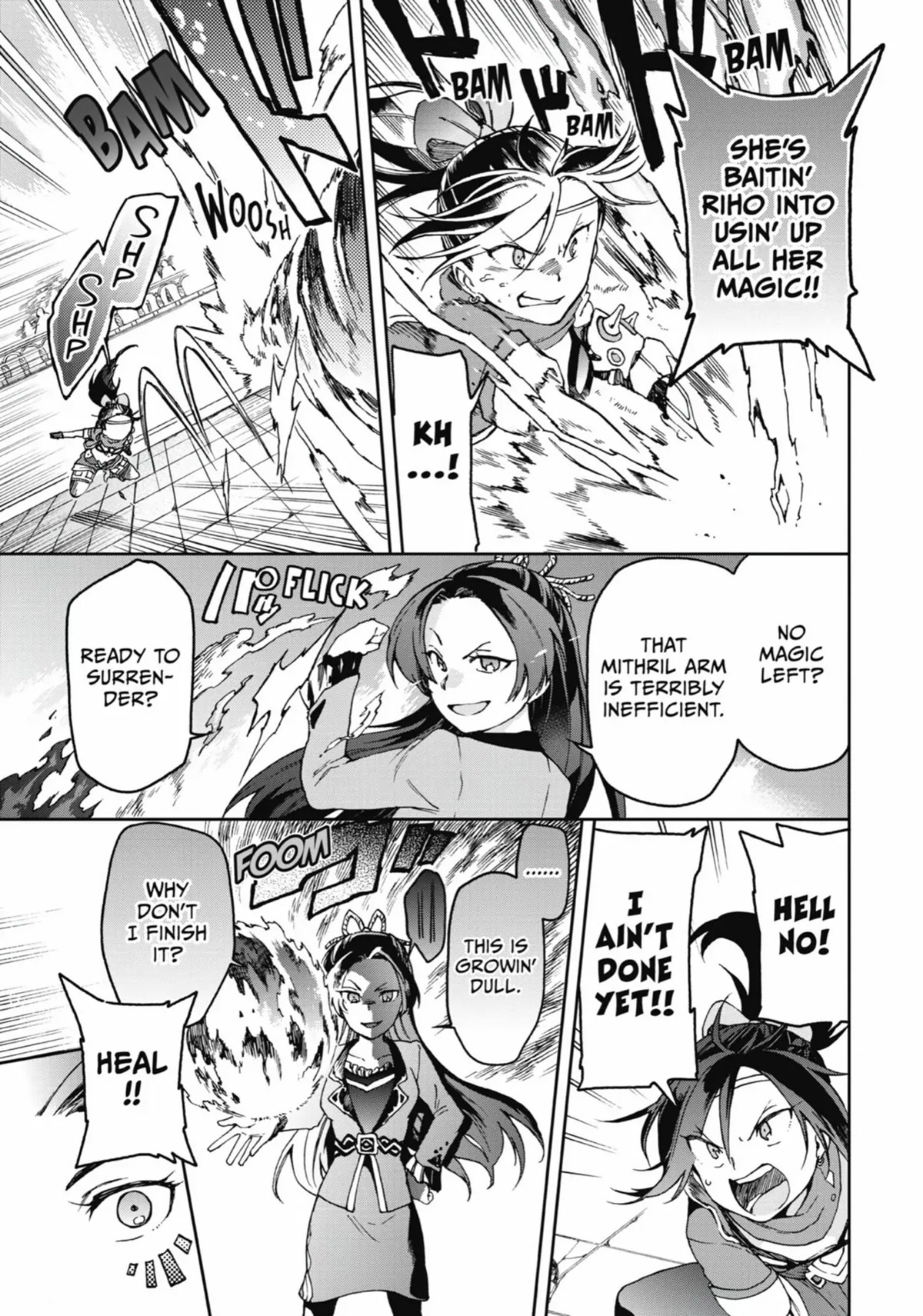 Tatoeba Last Dungeon Mae no Mura no Shounen ga Joban no Machi de Kurasu Youna Monogatari Chapter 15 page 18 - Chapter 15: A Bout Where Boulders Heavy Enough to Crush a Man Are Treated Like Paper Lanterns