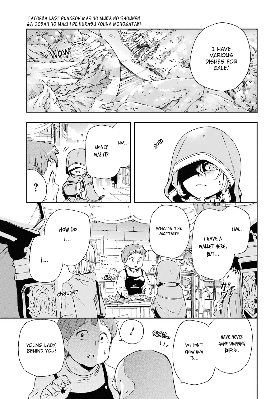 Tatoeba Last Dungeon Mae no Mura no Shounen ga Joban no Machi de Kurasu Youna Monogatari Chapter 2 page 12 - Chapter 2: A Fateful Encounter With A Prince On A White Horse.