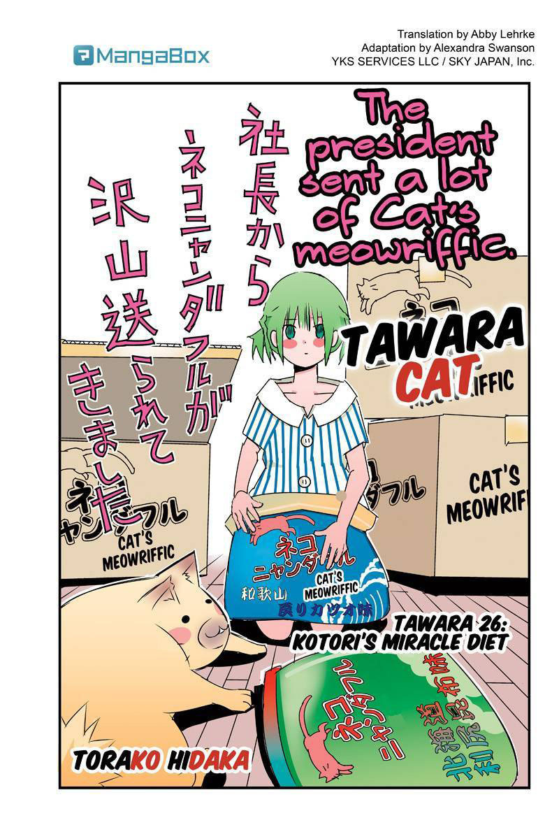 Tawara Neko to Machigai Jinsei Chapter 26 page 1 - Chapter 26: Kotori's Miracle Diet