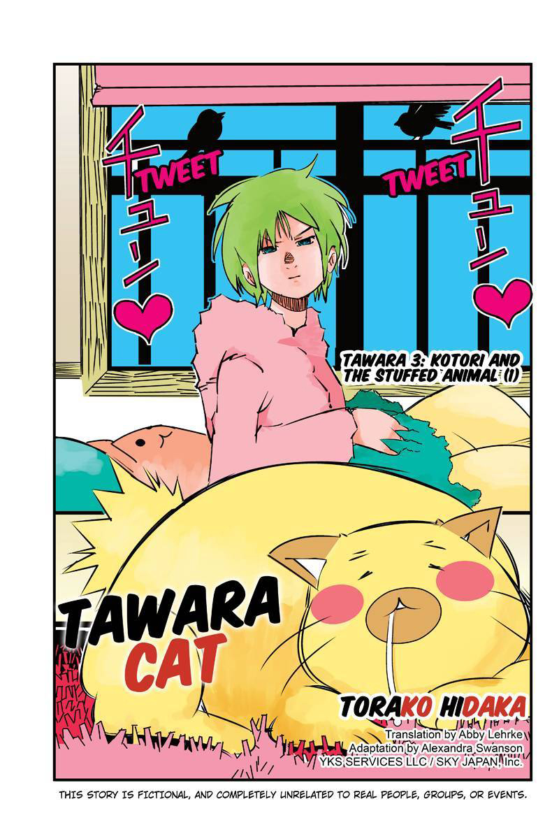 Tawara Neko to Machigai Jinsei Chapter 3 page 3 - Chapter 3: Kotori and the Stuffed Animal (1)