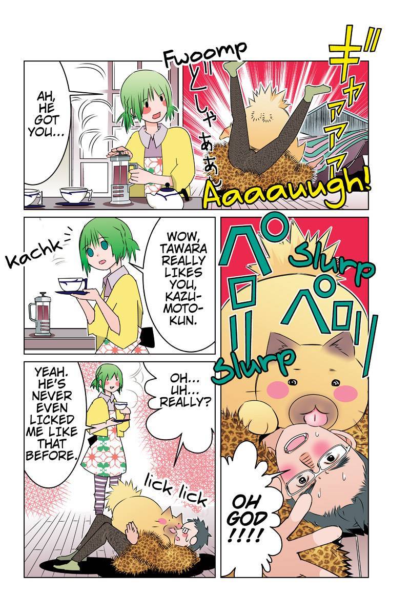 Tawara Neko to Machigai Jinsei Chapter 34 page 12 - Chapter 34: Kazumoto's Bad-Boy Attitude Dress-Up