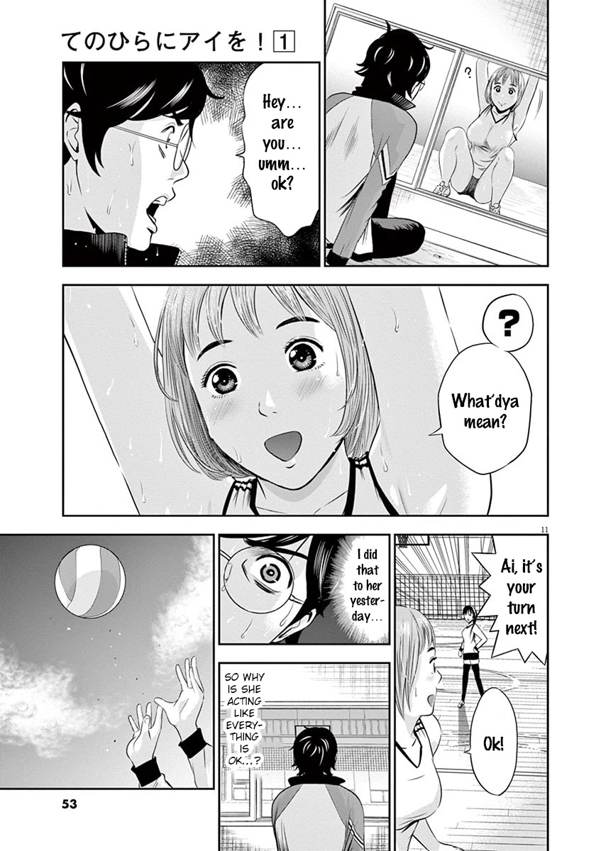 Te no Hira ni Ai wo! Chapter 2 page 11 - Chapter 2: Dream Or Dead