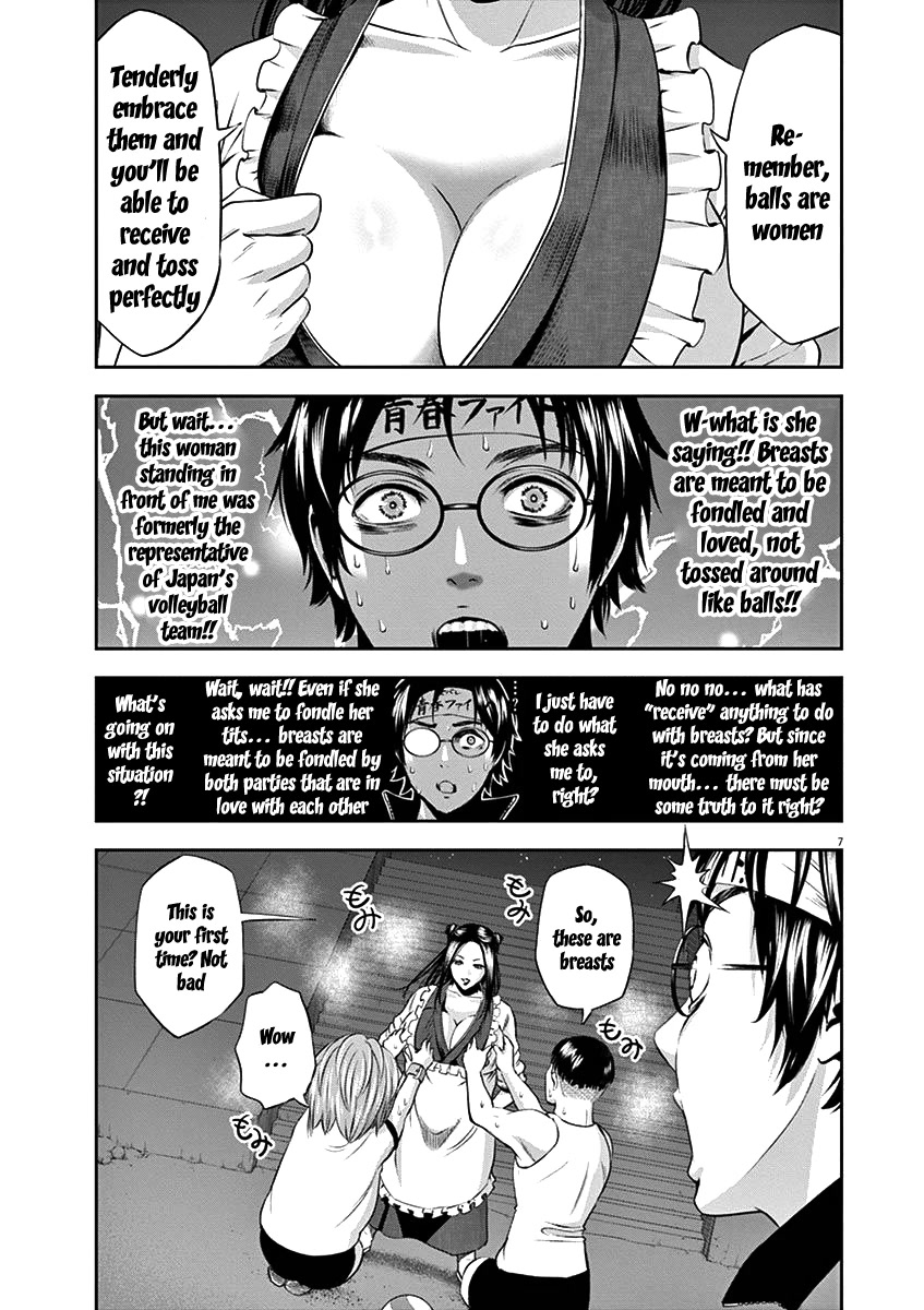 Te no Hira ni Ai wo! Chapter 26 page 10 - Chapter 26: The balls are women