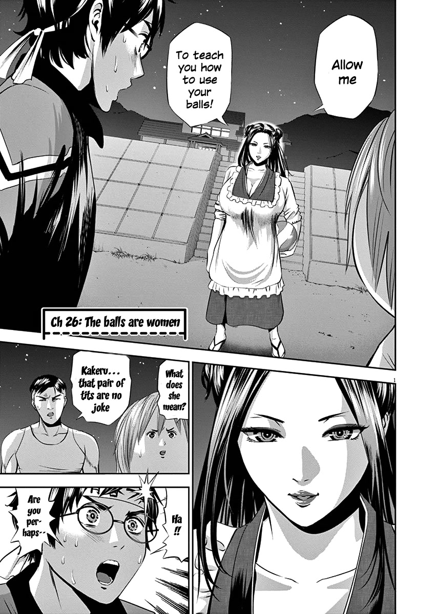 Te no Hira ni Ai wo! Chapter 26 page 4 - Chapter 26: The balls are women