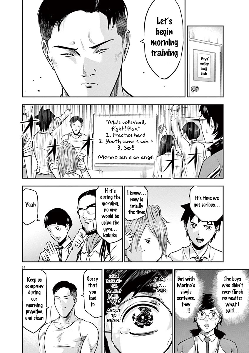 Te no Hira ni Ai wo! Chapter 5 page 15 - Chapter 5: Male Volleyball, Fight!