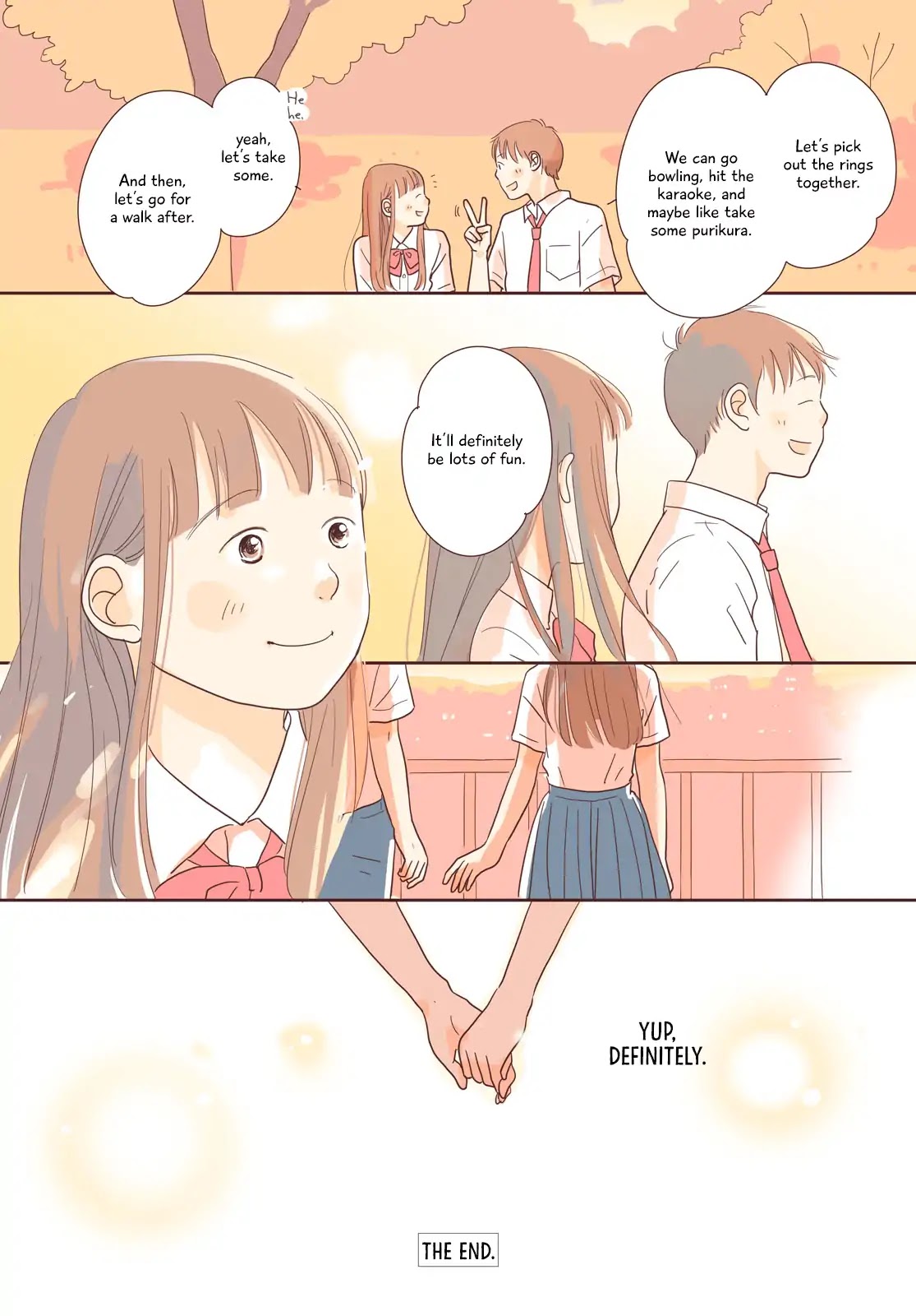 Te o Tsunaide Sanposhite Chapter 0 page 35 - Oneshot