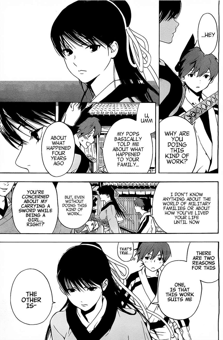 Te to Kuchi Chapter 2 page 16 - Chapter 2: Short Sword Nagoshi Morikuni