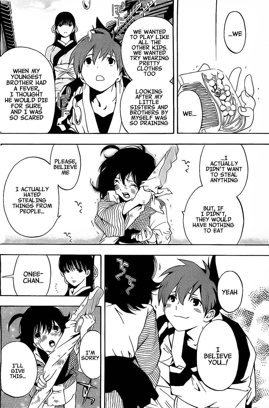 Te to Kuchi Chapter 2 page 37 - Chapter 2: Short Sword Nagoshi Morikuni