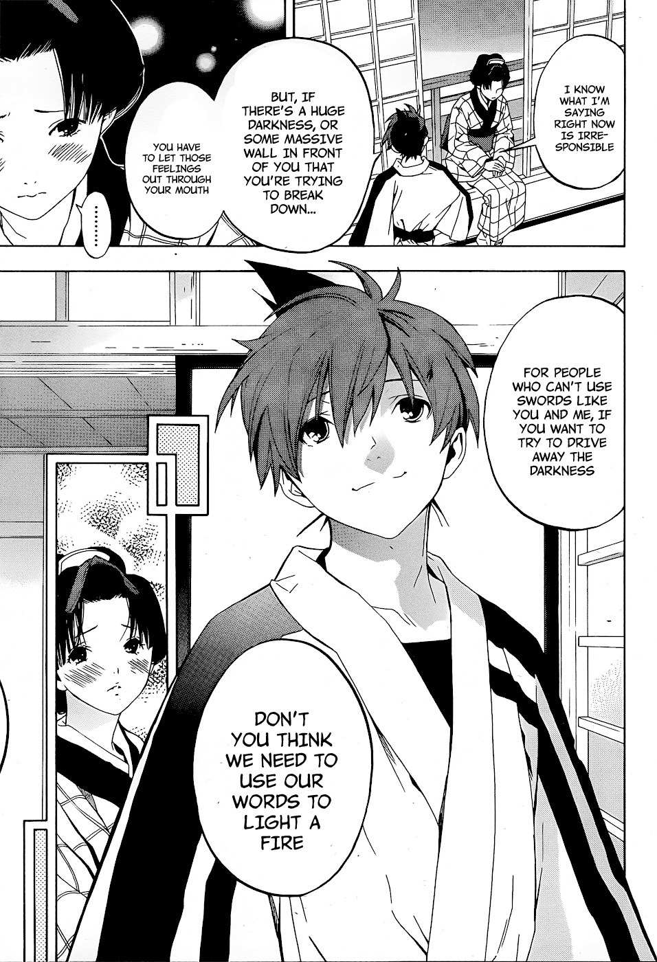 Te to Kuchi Chapter 5 page 48 - Chapter 5: On the Path While on Guard - Part 2