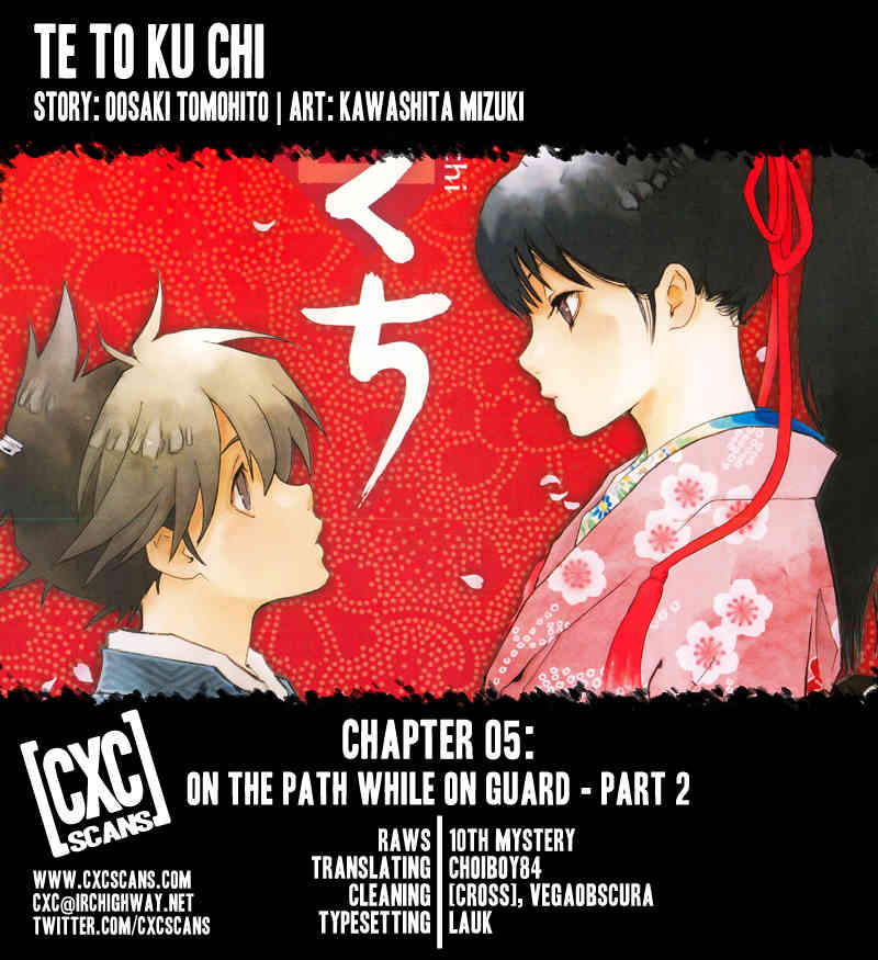 Te to Kuchi Chapter 5 page 54 - Chapter 5: On the Path While on Guard - Part 2