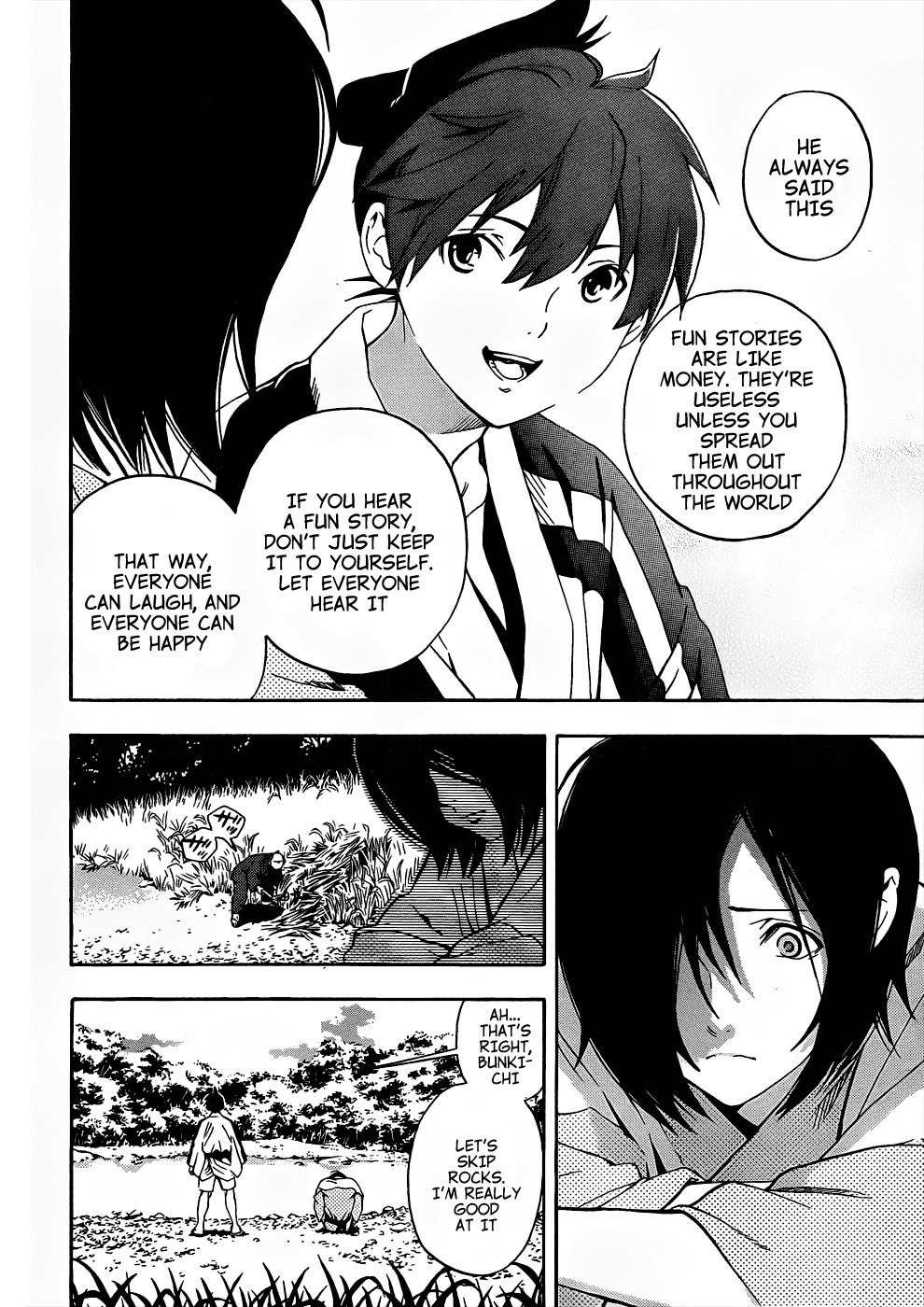 Te to Kuchi Chapter 7 page 40 - Chapter 7: The Silent Youth - Part 1