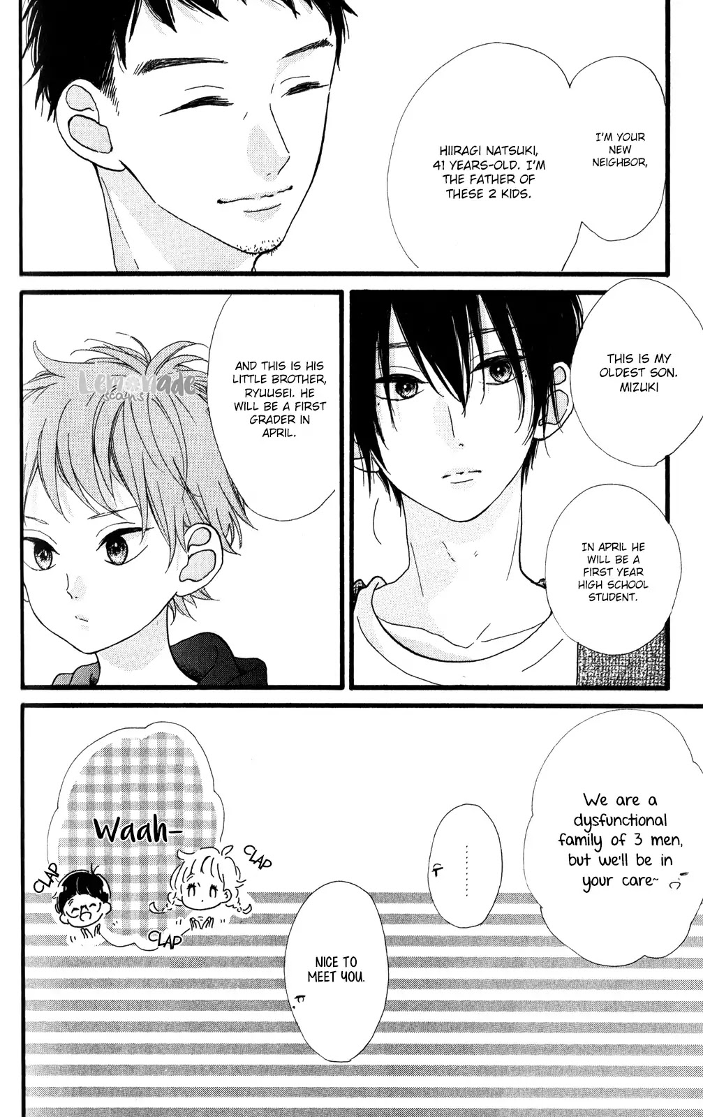 Te wo Tsunagou yo Chapter 1 page 21 - Chapter 1