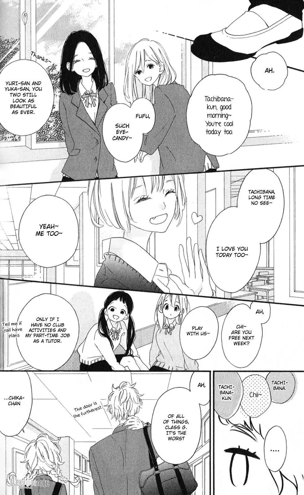 Te wo Tsunagou yo Chapter 2 page 5 - Chapter 2