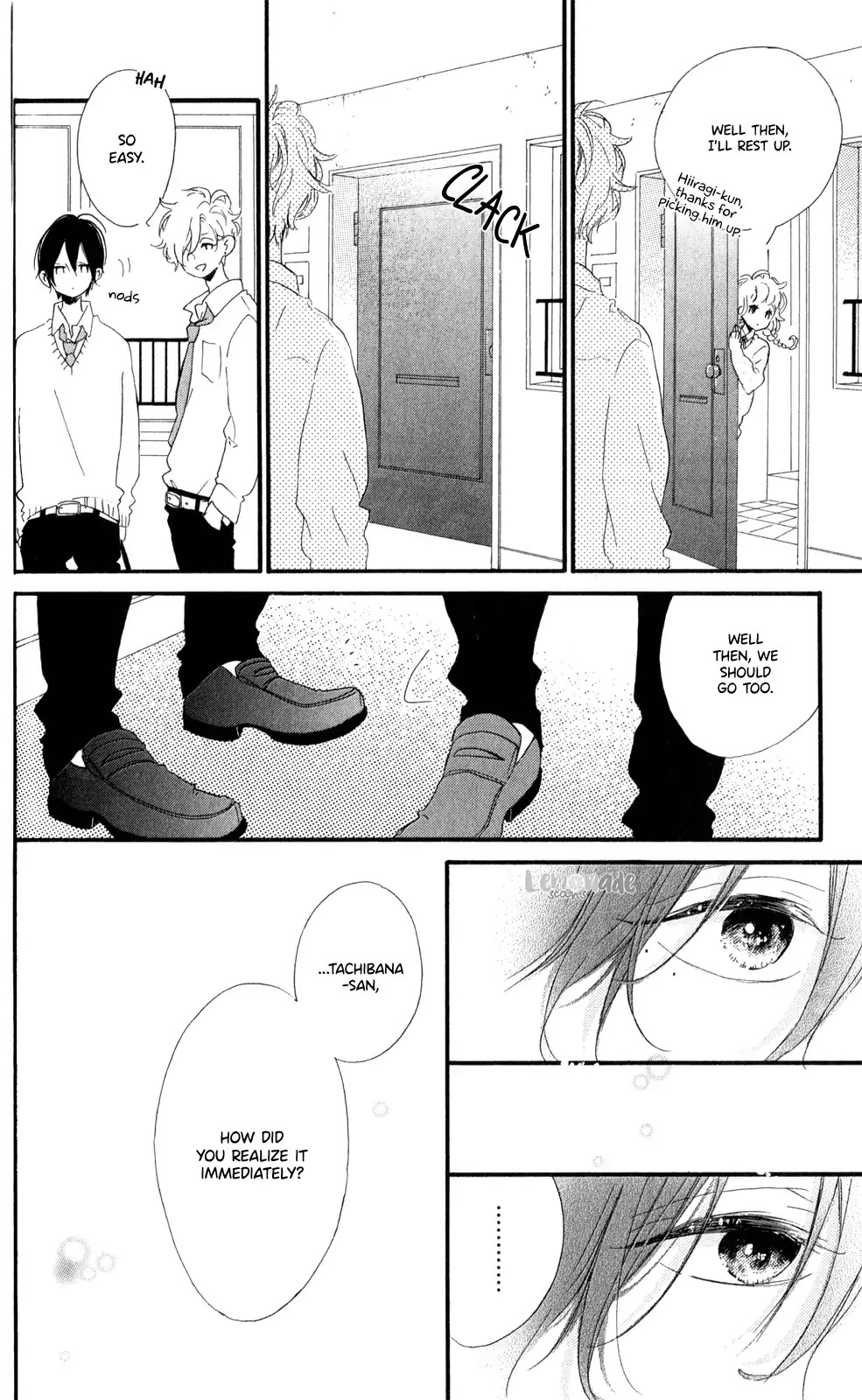 Te wo Tsunagou yo Chapter 4 page 30 - Chapter 4