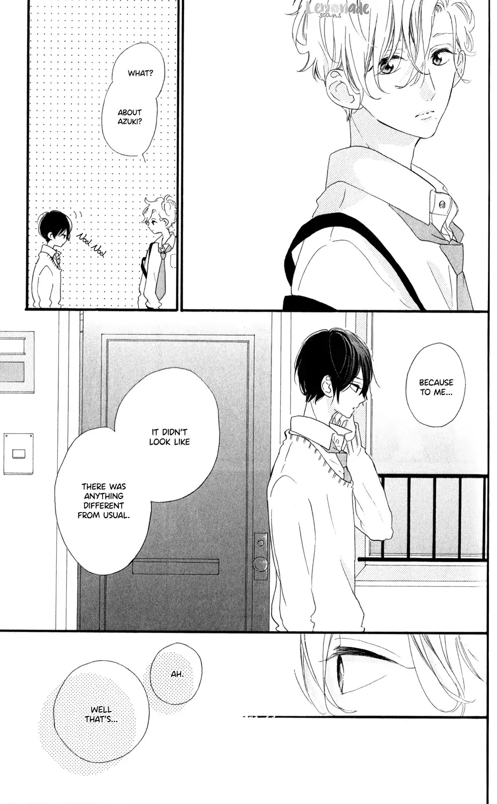 Te wo Tsunagou yo Chapter 4 page 31 - Chapter 4