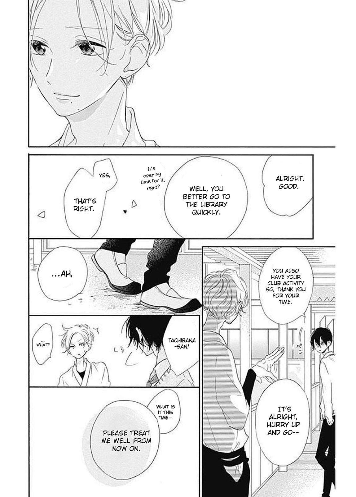 Te wo Tsunagou yo Chapter 8 page 27 - Chapter 8