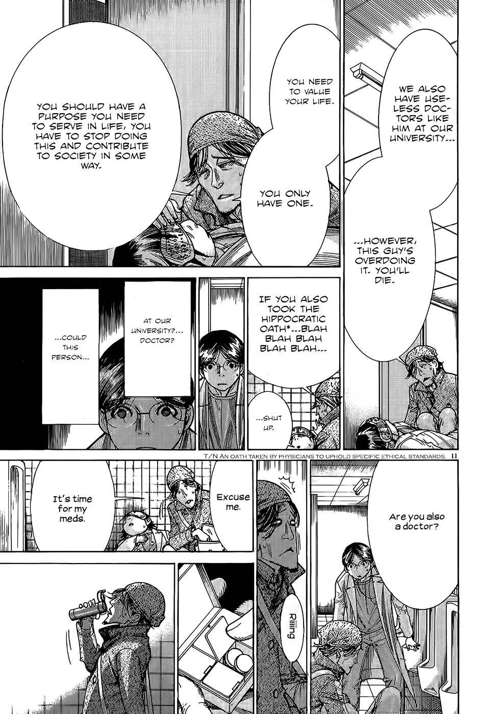 Team Medical Dragon Chapter 153 page 12 - Chapter 153: Armed Forces