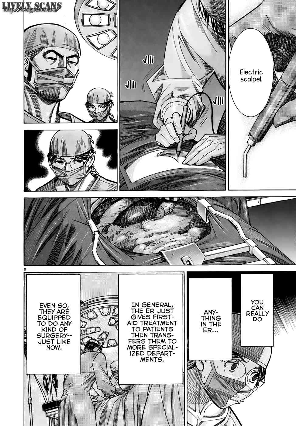 Team Medical Dragon Chapter 93 page 8 - Chapter 93: Complete Organ Removal