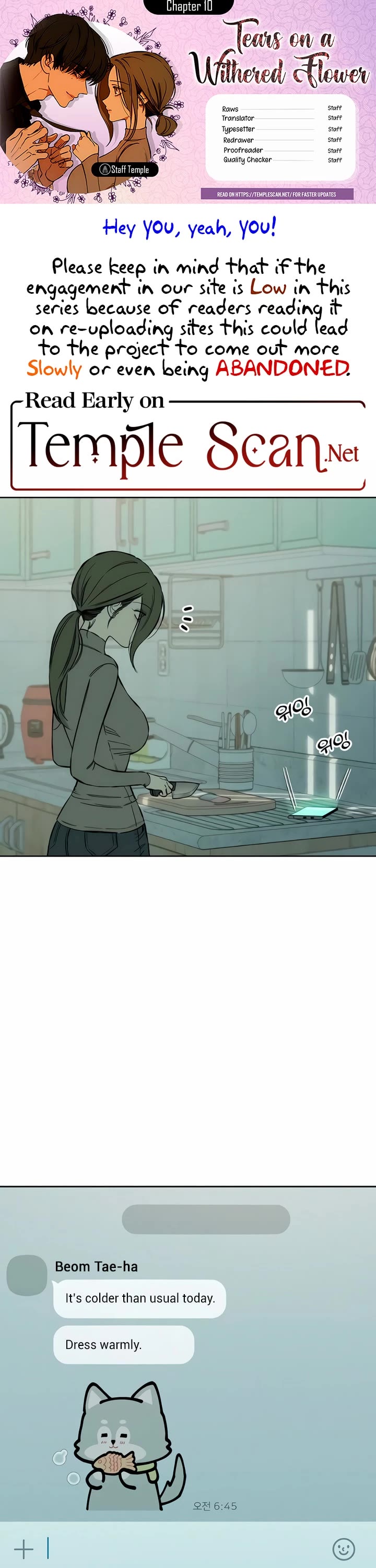 Tears on a Withered Flower Chapter 10 page 1 - Chapter 10