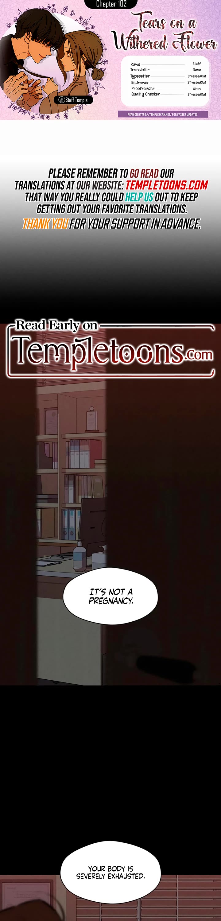 Tears on a Withered Flower Chapter 102 page 1 - Chapter 102