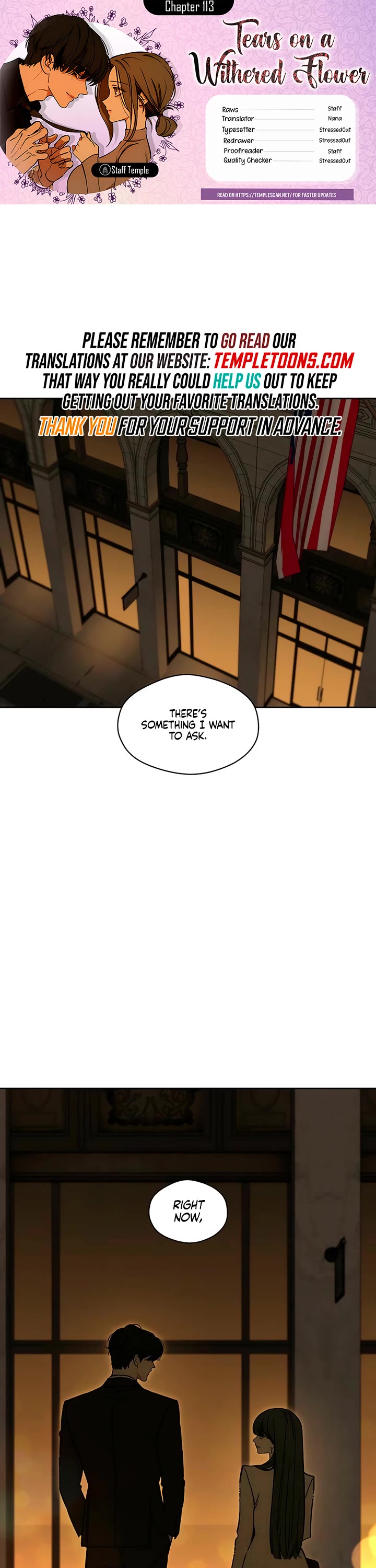 Tears on a Withered Flower Chapter 113 page 1 - Chapter 113