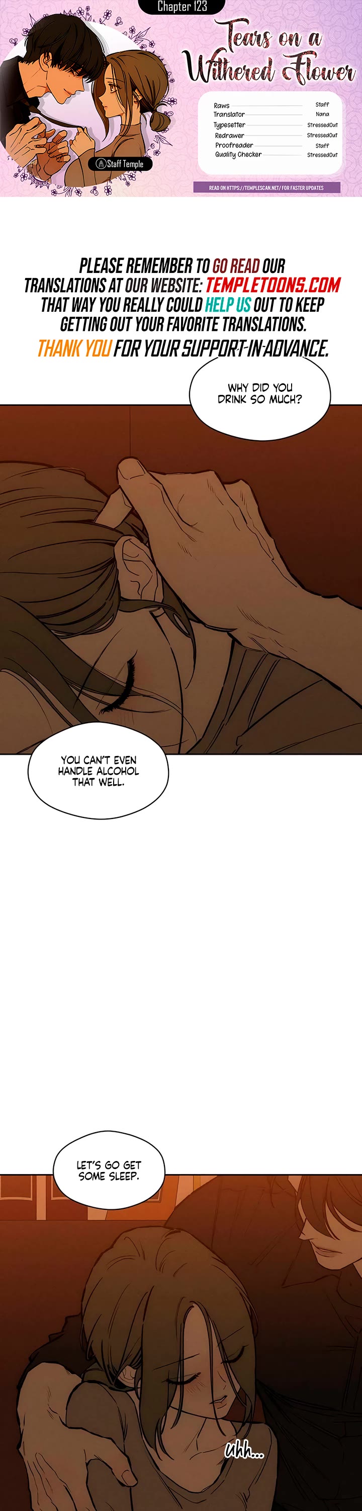 Tears on a Withered Flower Chapter 123 page 1 - Chapter 123