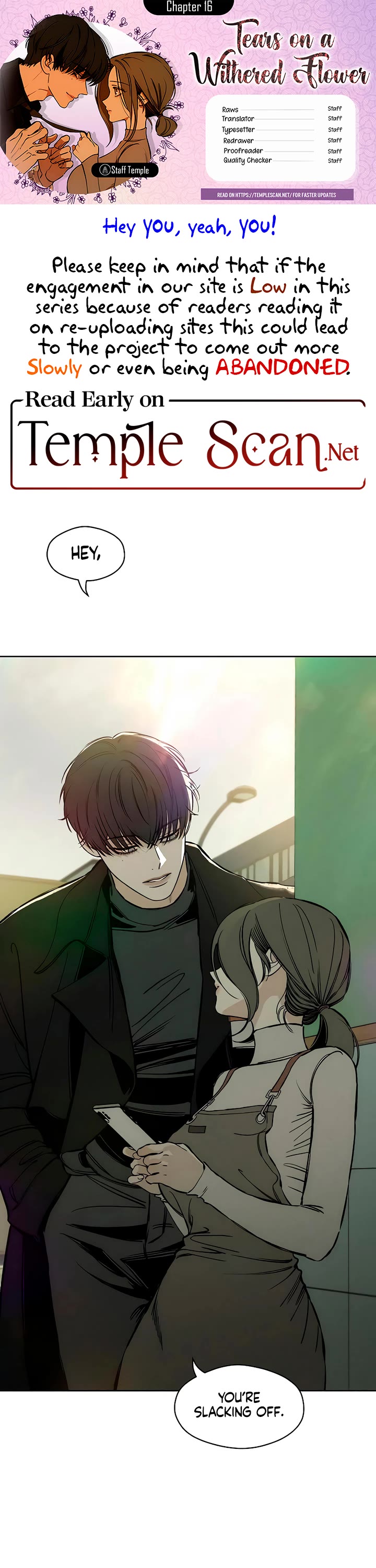 Tears on a Withered Flower Chapter 16 page 1 - Chapter 16