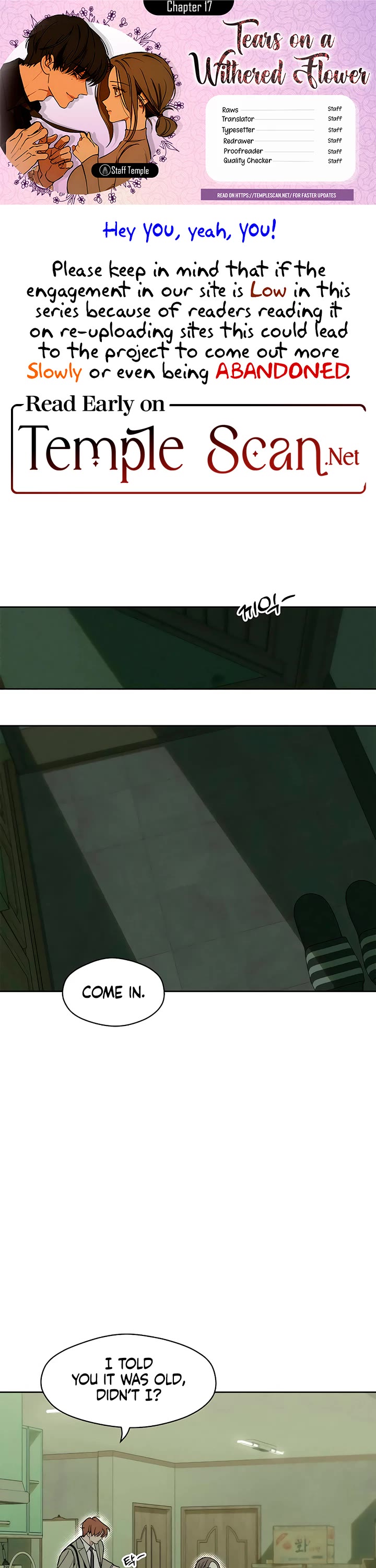Tears on a Withered Flower Tears on a Withered Flower Chapter 17 thumbnail