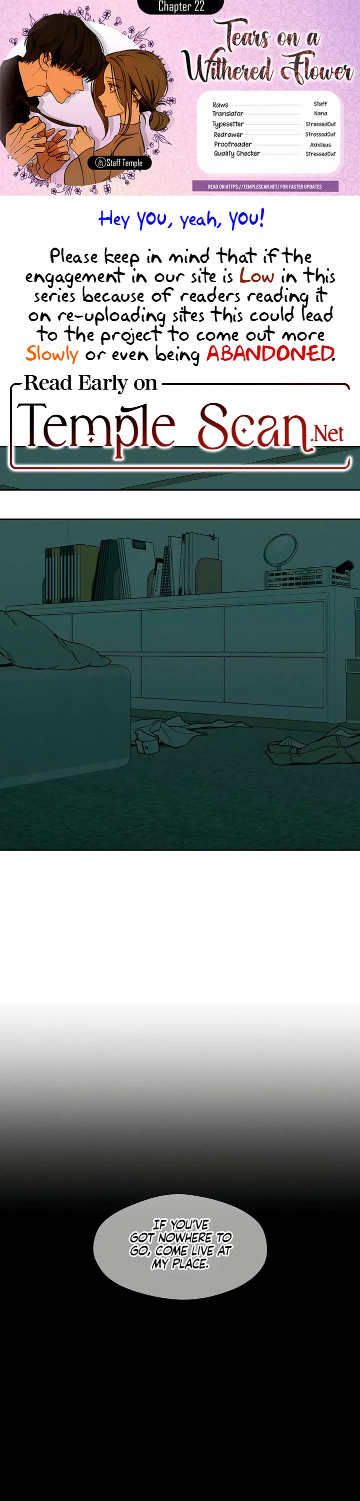 Tears on a Withered Flower Chapter 22 page 1 - Chapter 22