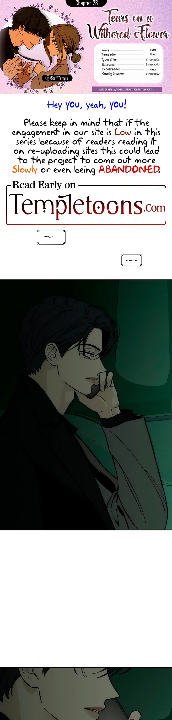 Tears on a Withered Flower Chapter 28 page 1 - Chapter 28