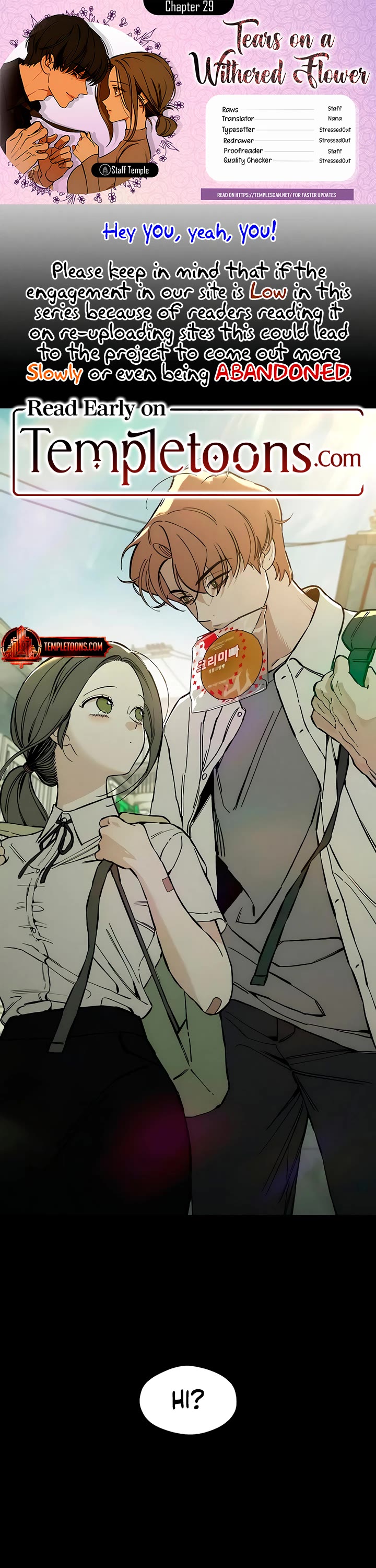 Tears on a Withered Flower Chapter 29 page 1 - Chapter 29