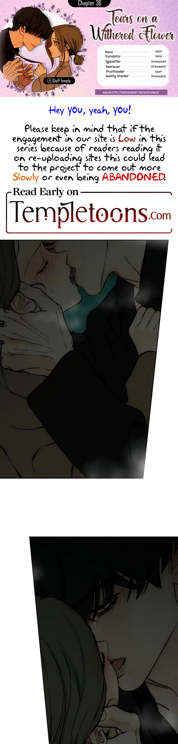 Tears on a Withered Flower Chapter 36 page 1 - Chapter 36