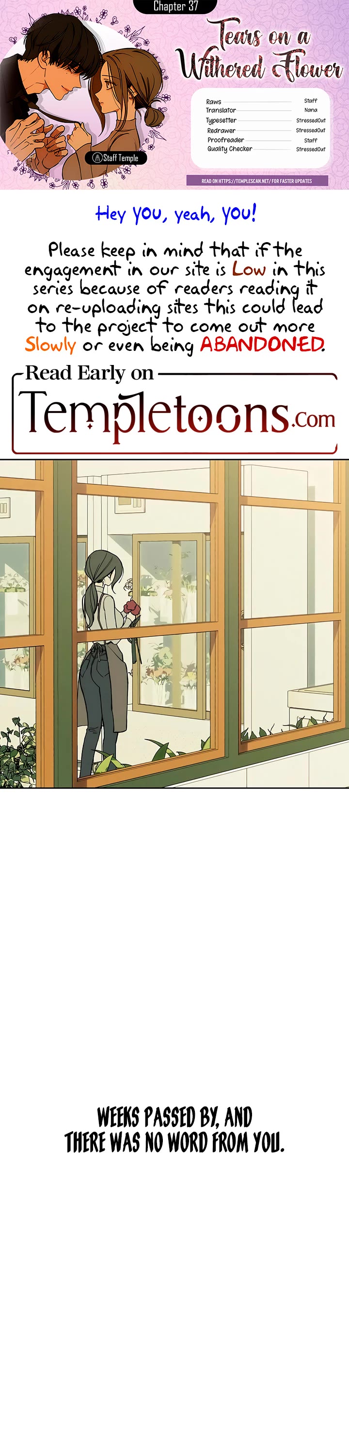 Tears on a Withered Flower Chapter 37 page 1 - Chapter 37