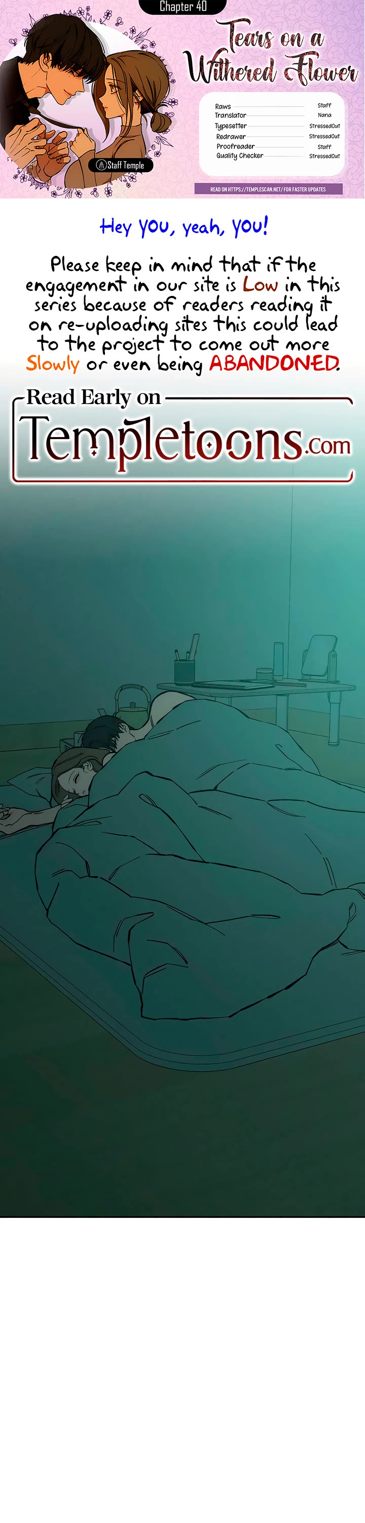Tears on a Withered Flower Chapter 40 page 1 - Chapter 40
