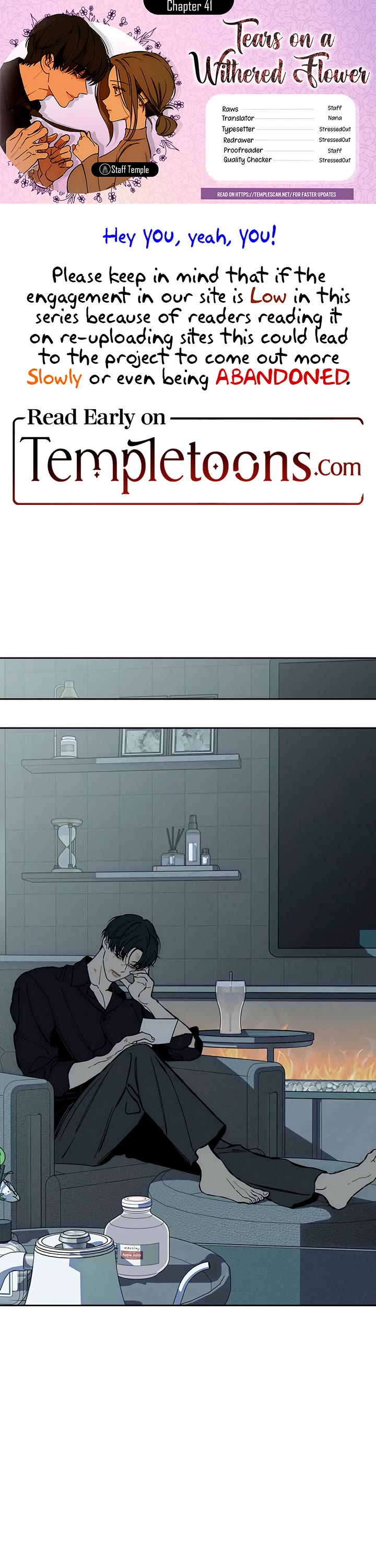 Tears on a Withered Flower Chapter 41 page 1 - Chapter 41