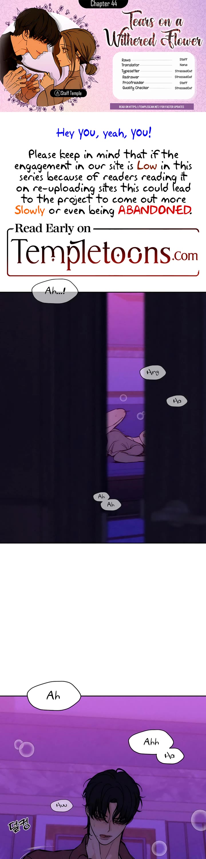 Tears on a Withered Flower Chapter 44 page 1 - Chapter 44