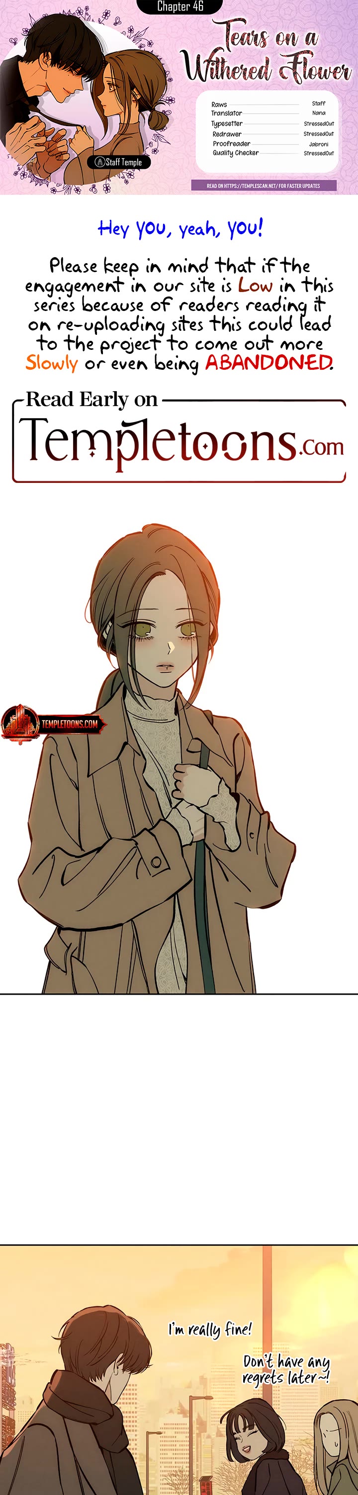 Tears on a Withered Flower Chapter 46 page 1 - Chapter 46