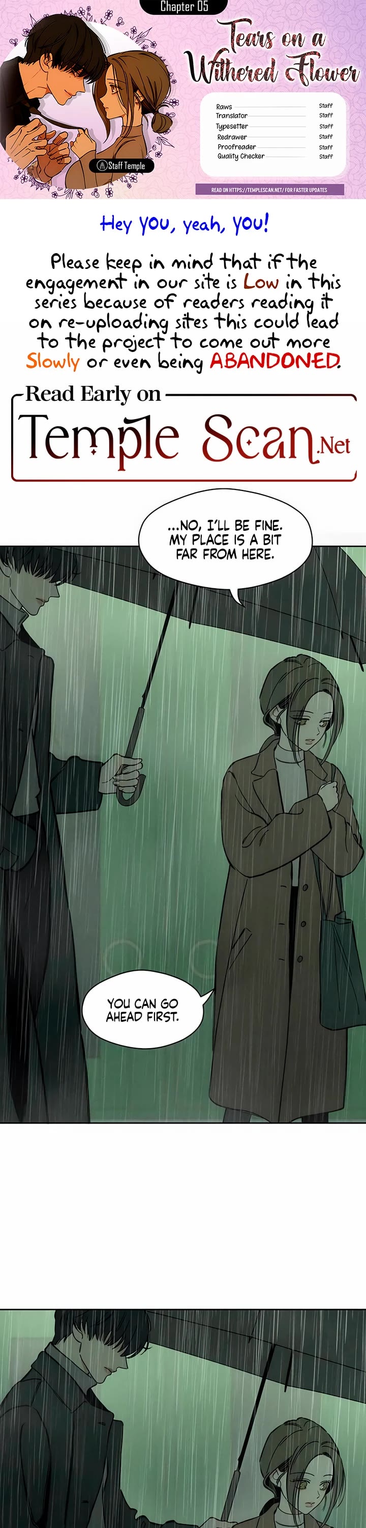 Tears on a Withered Flower Chapter 5 page 1 - Chapter 5