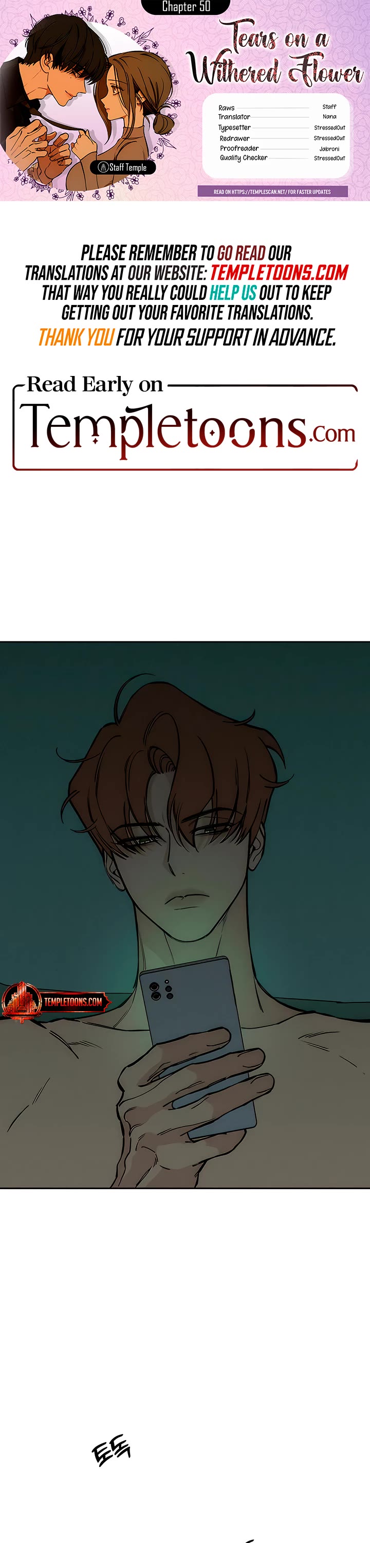 Tears on a Withered Flower Chapter 50 page 1 - Chapter 50