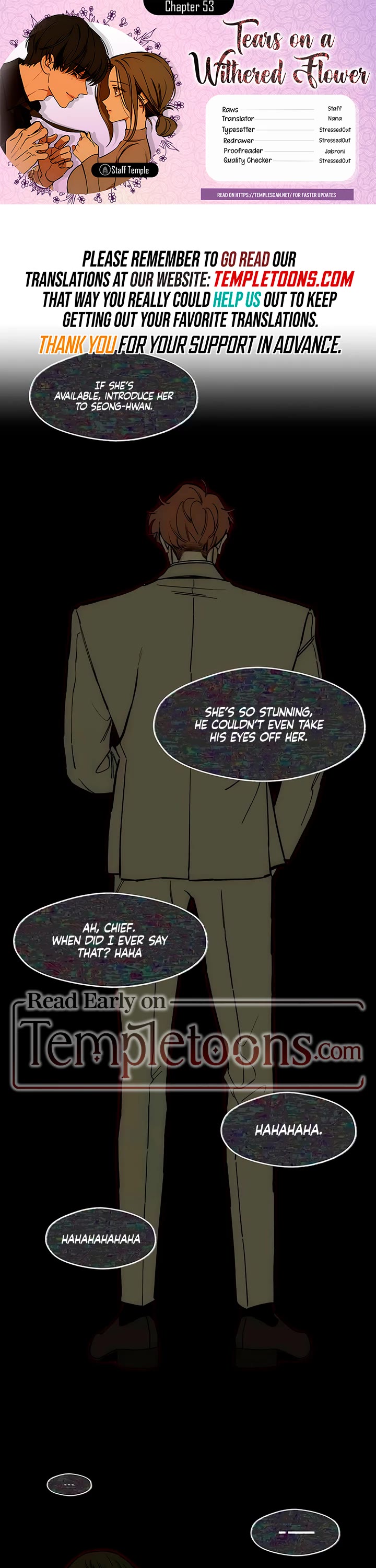 Tears on a Withered Flower Chapter 53 page 1 - Chapter 53