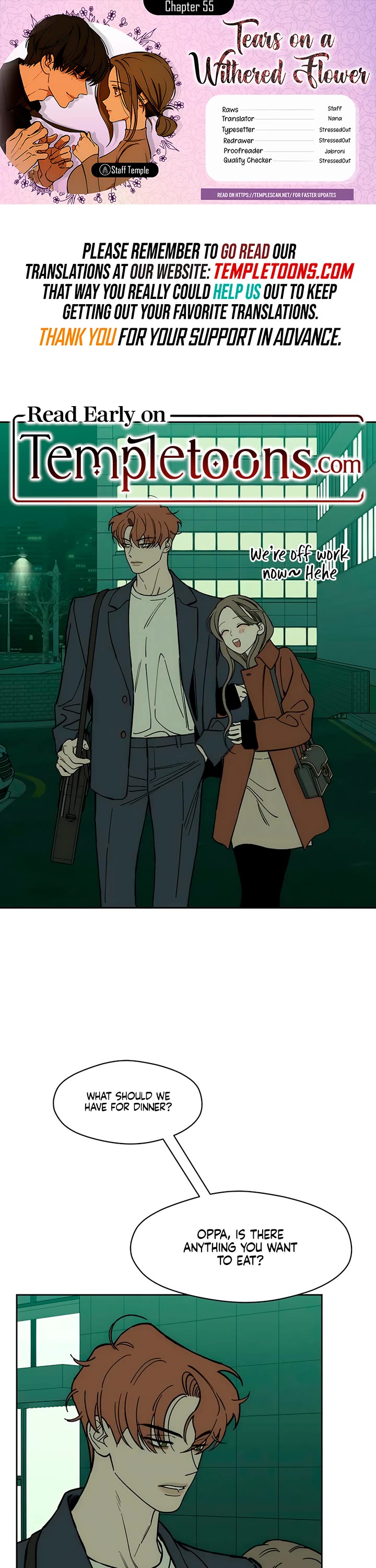 Tears on a Withered Flower Chapter 55 page 1 - Chapter 55