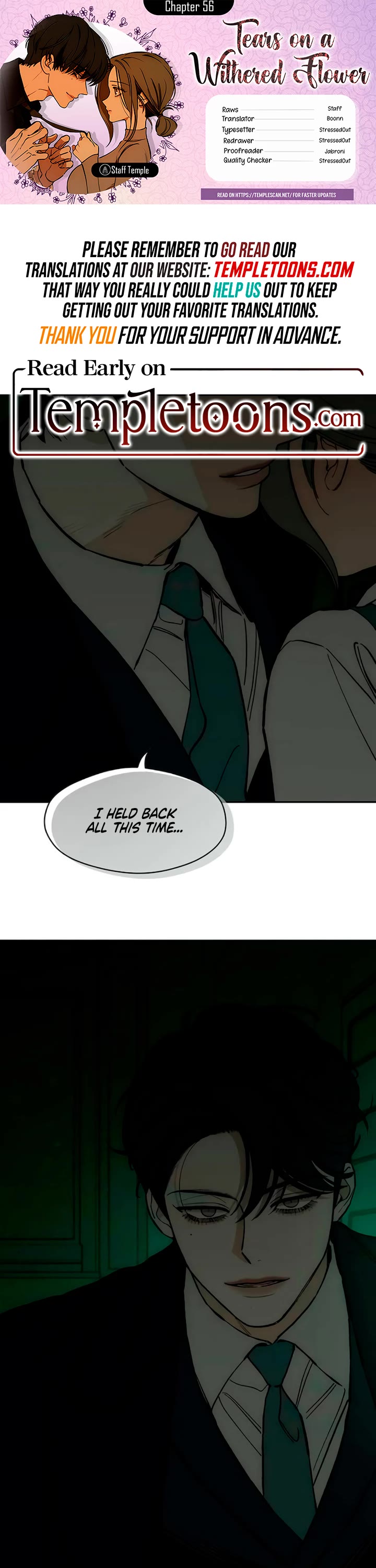 Tears on a Withered Flower Chapter 56 page 1 - Chapter 56